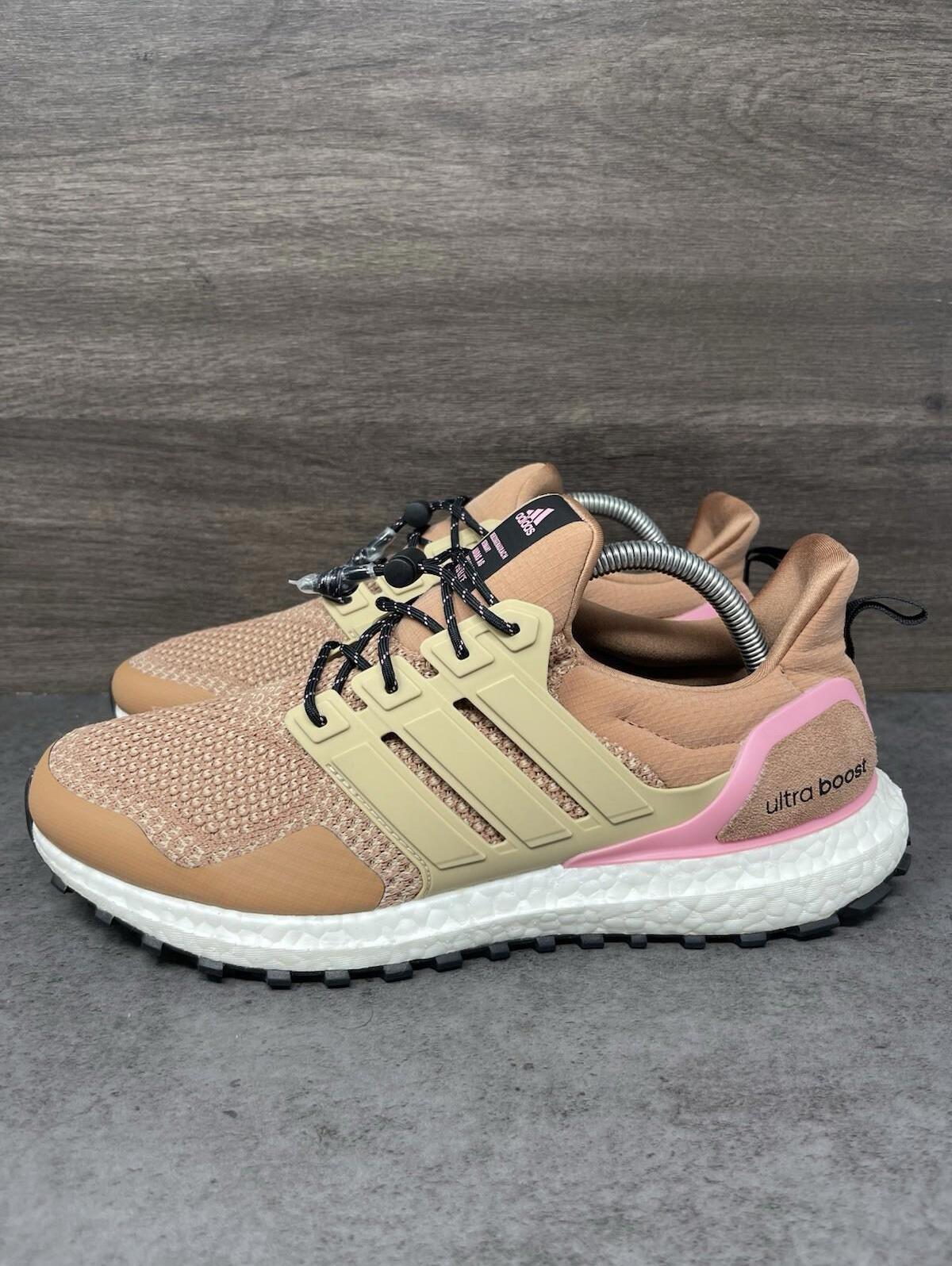 Adidas Ultraboost 1.0 Sneakers Womens Size 9.5 Clay Brown Pink Id9639